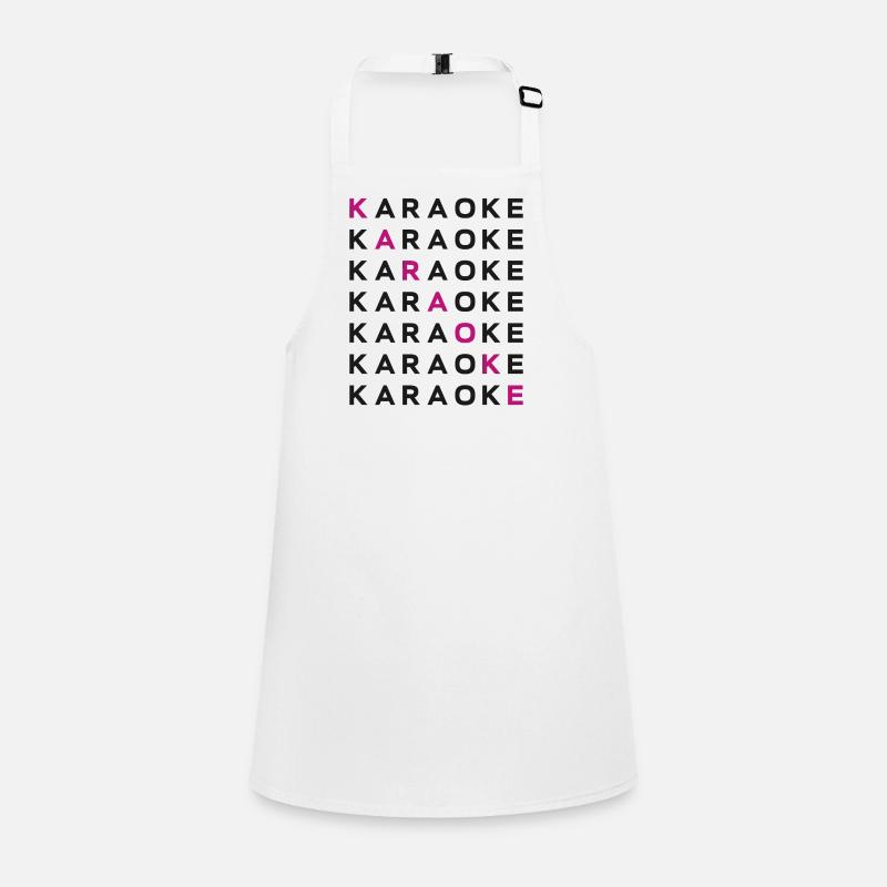 Karaoke Singer Karaoke Children's Apron