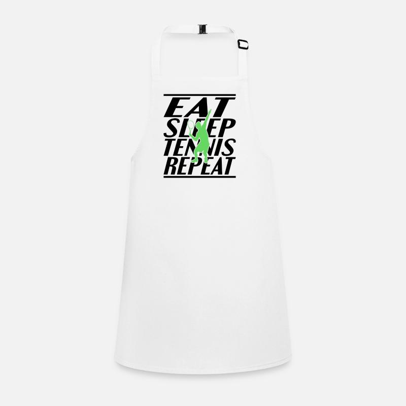 Eating Sleeping Tennis Children's Apron