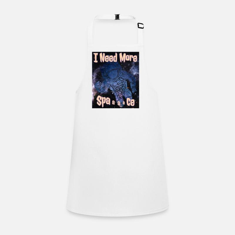 I need more space funny astronaut Children's Apron
