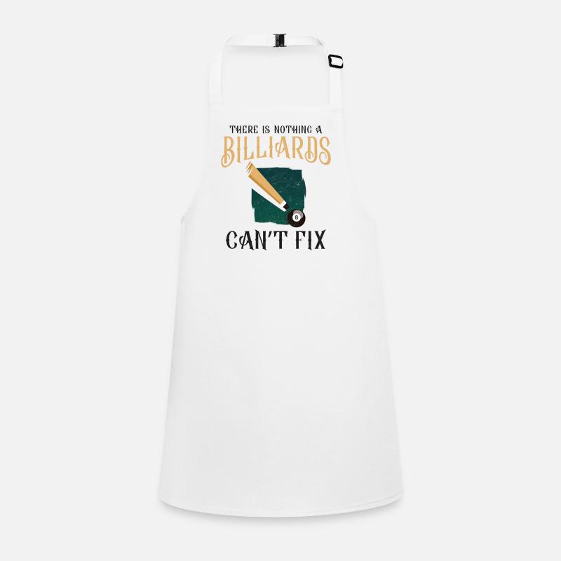 Billiards Pool Player Ball There Children's Apron
