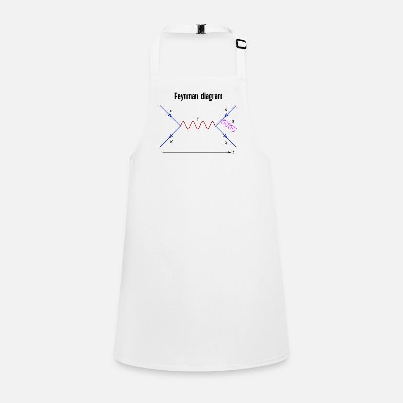 Feynman Diagram Physics Quantum Fields Physics Schürze für Kinder