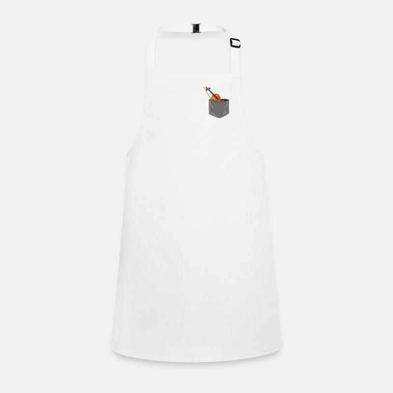 Violin Violinist Pocket Schürze für Kinder