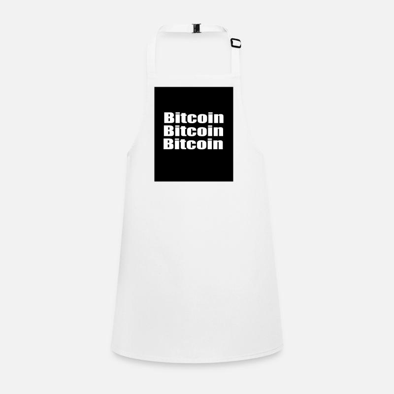 BITCOIN BITCOIN BITCOIN Tablier Enfant