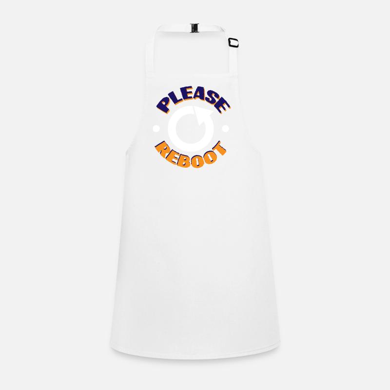 Please Reboot Children's Apron