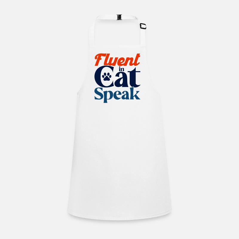 Chat Parents Chat Cat Maman Cadeau Tablier Enfant
