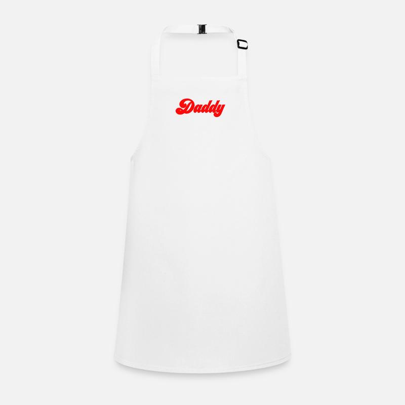 Daddy Brat Red 2 Children's Apron