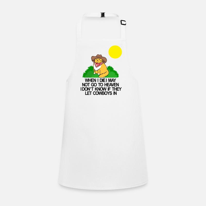 Chat cowboy Tablier Enfant