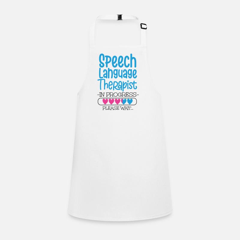 Speech Therapist Therapy Assistant Children's Apron