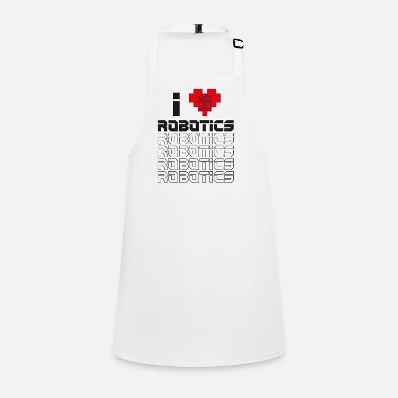 Robot Robotics Engineer Heart I Children's Apron