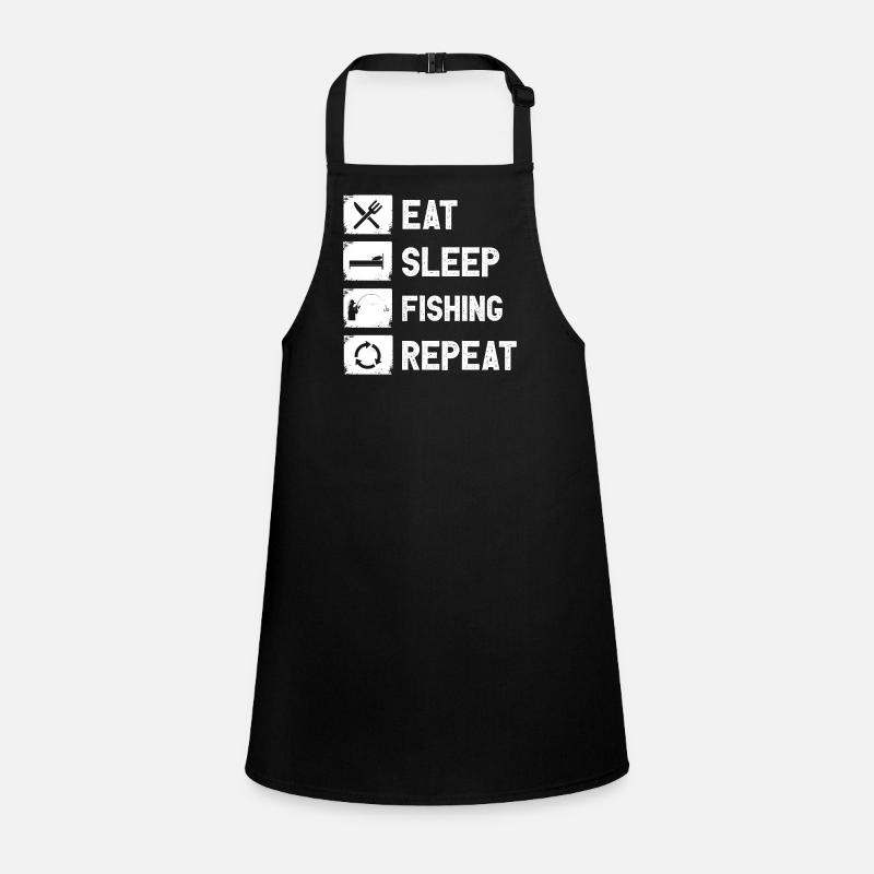 Fishing Hunting Fish Hook Hunter Rod Bait Bite Children's Apron
