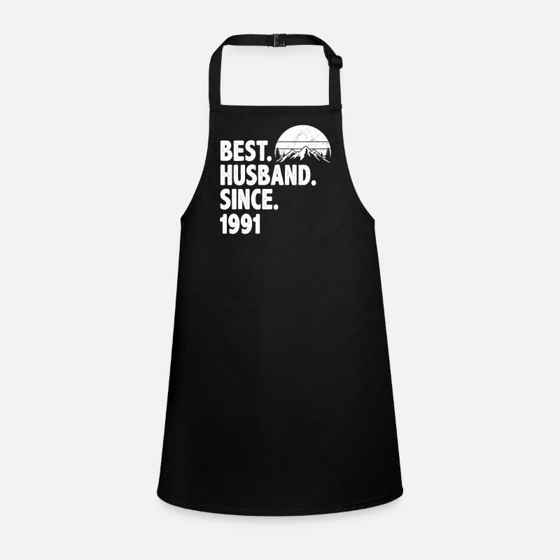 Bester Ehemann seit 1991 - Jahrestag Geschenk Schürze für Kinder
