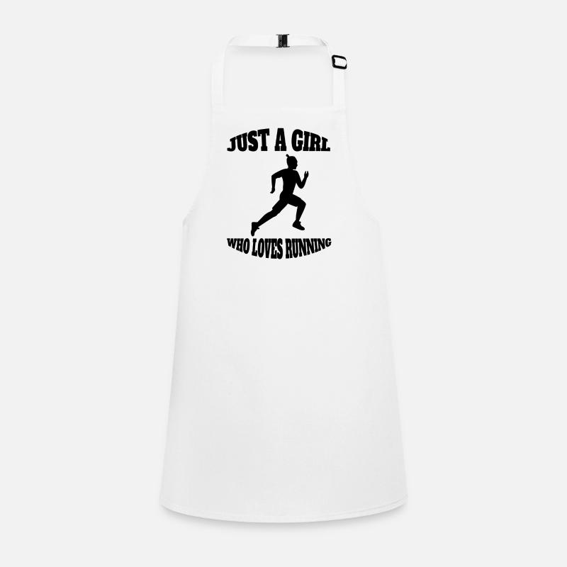 Joggeur course cardio training course fit jogging Tablier Enfant