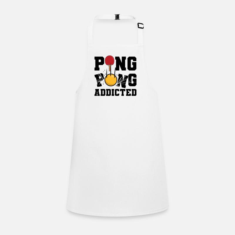 Ping Pong Addicted Children's Apron