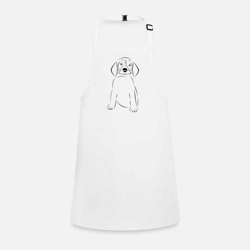 mignon chien animal de compagnie Tablier Enfant