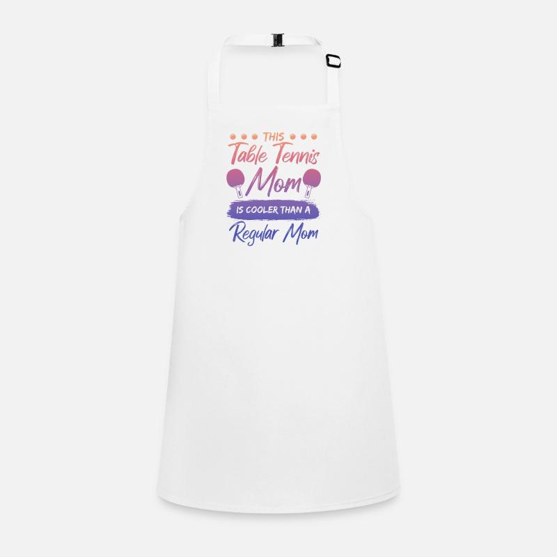 Maman tennis de table Tablier Enfant