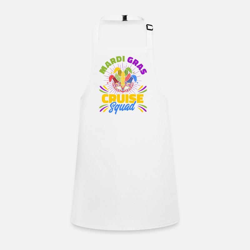 Mardi Gras Cruise Squad Mardi Gras Cadeau Tablier Enfant