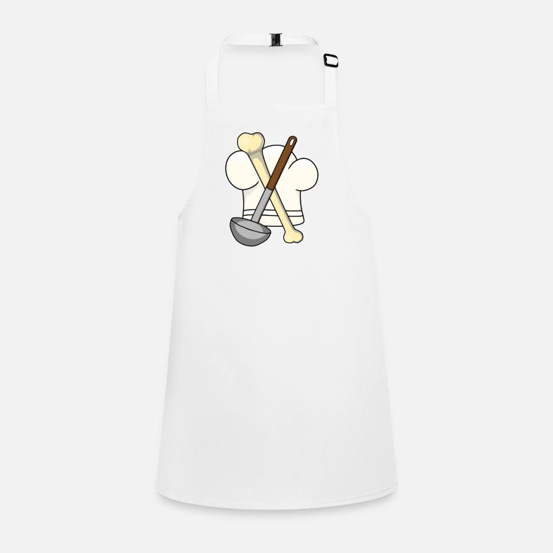 Bone Soup Ladle Chef's Hat Chef Gourmet Children's Apron