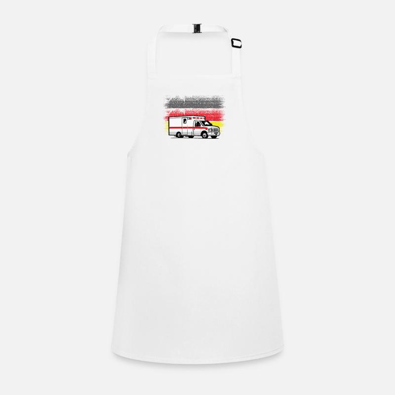 Deutscher Krankenwagen Schürze für Kinder