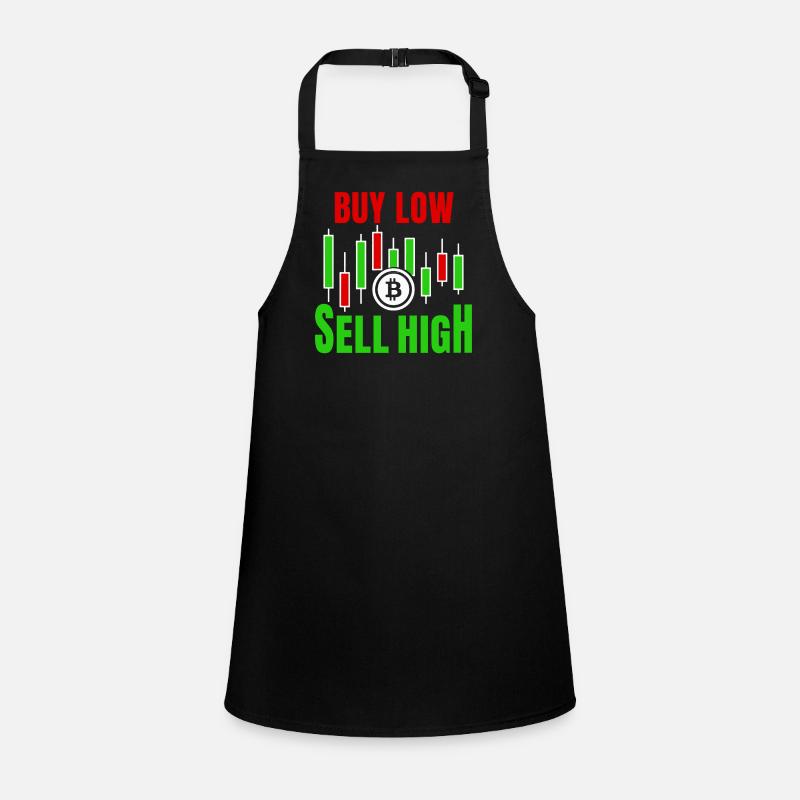 Buy Low Sell High Children's Apron