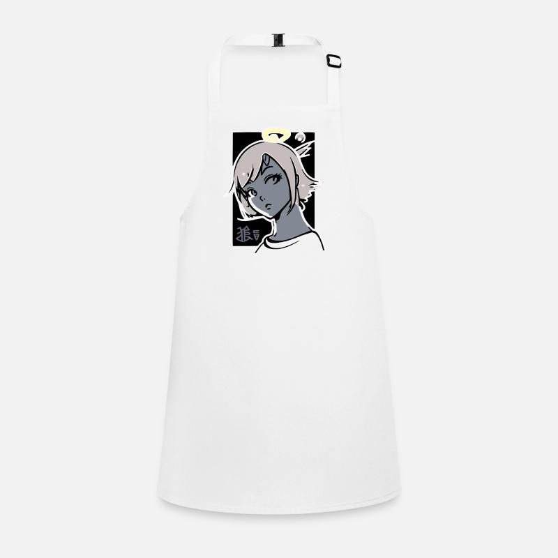 Fille ange avec halo Tablier Enfant