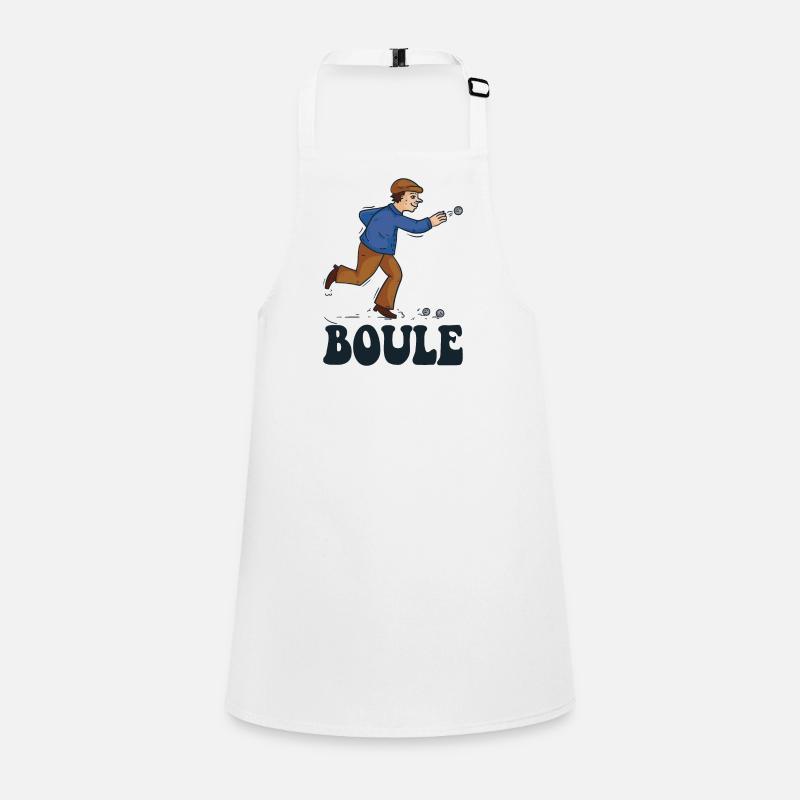 Boules boules boules pour boule pétanque boule Tablier Enfant