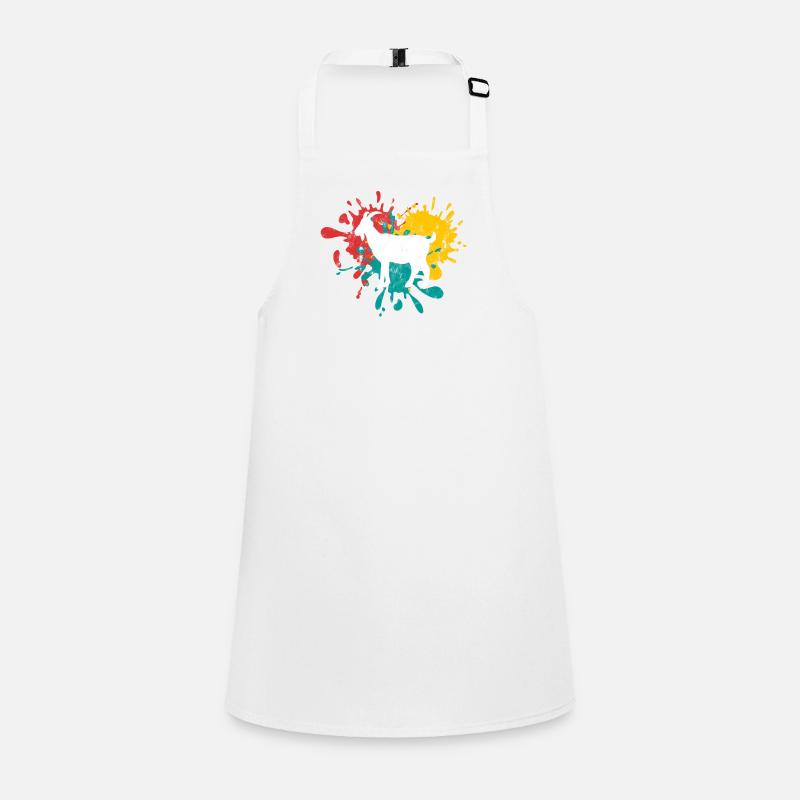 Goat Silhouette Children's Apron