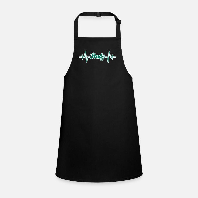 Studying heartbeat Children's Apron