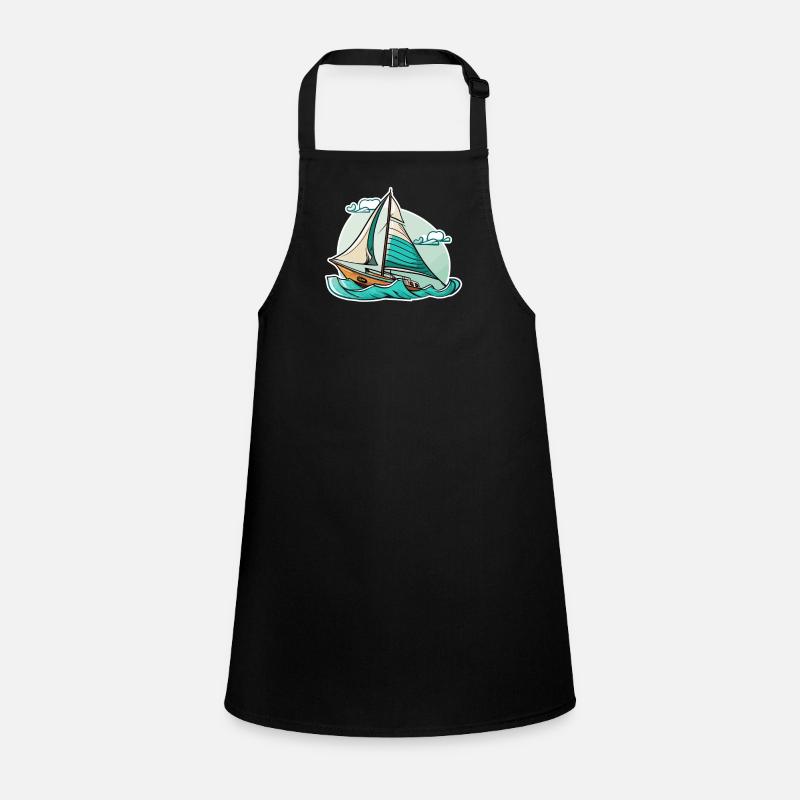 Boat Sailboat Sailing Children's Apron