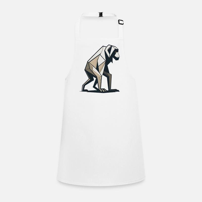 Origami Monkey Children's Apron