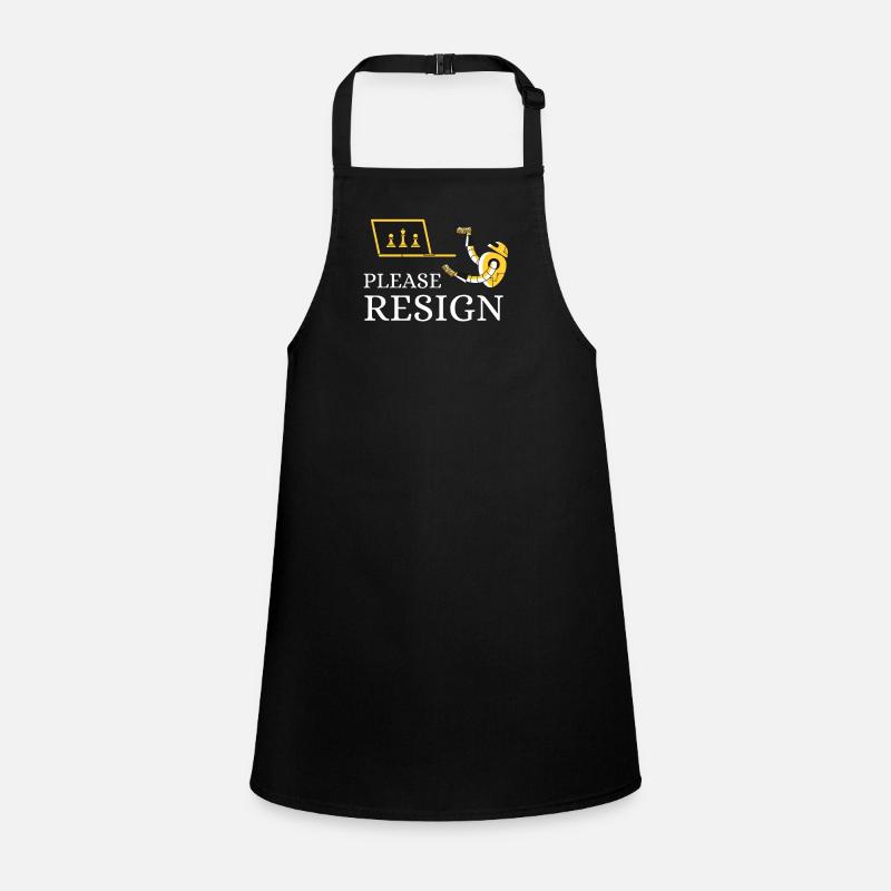 Chess Please Resign Children's Apron