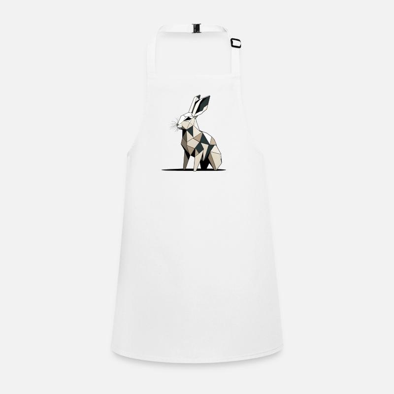Lapin polygonal Tablier Enfant