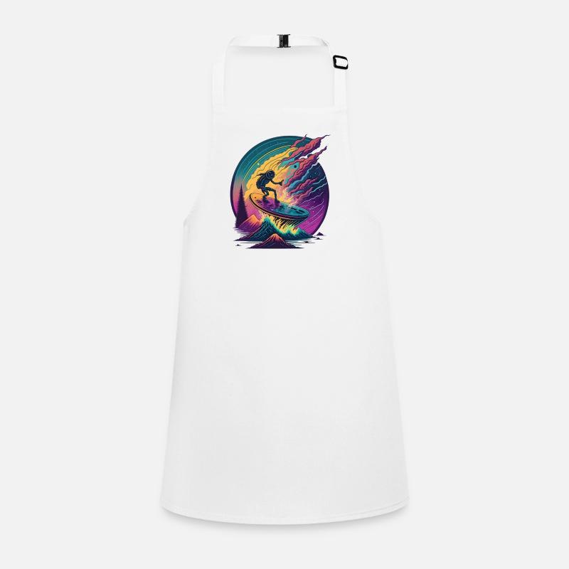 Galactic Surfer Children's Apron