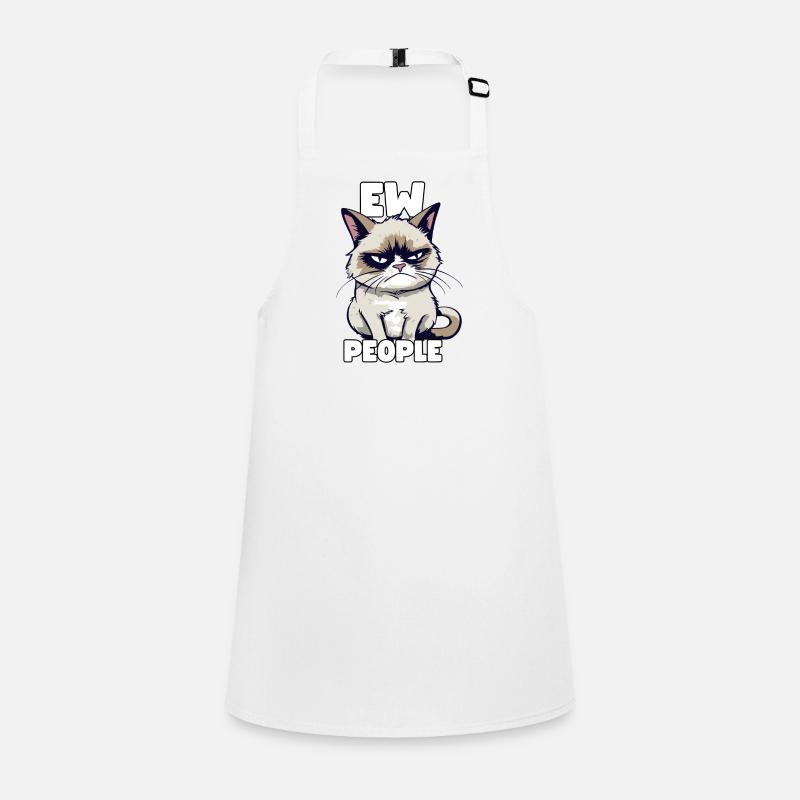 Sarcastic Grump Cat Ew, People Funny Saying Children's Apron