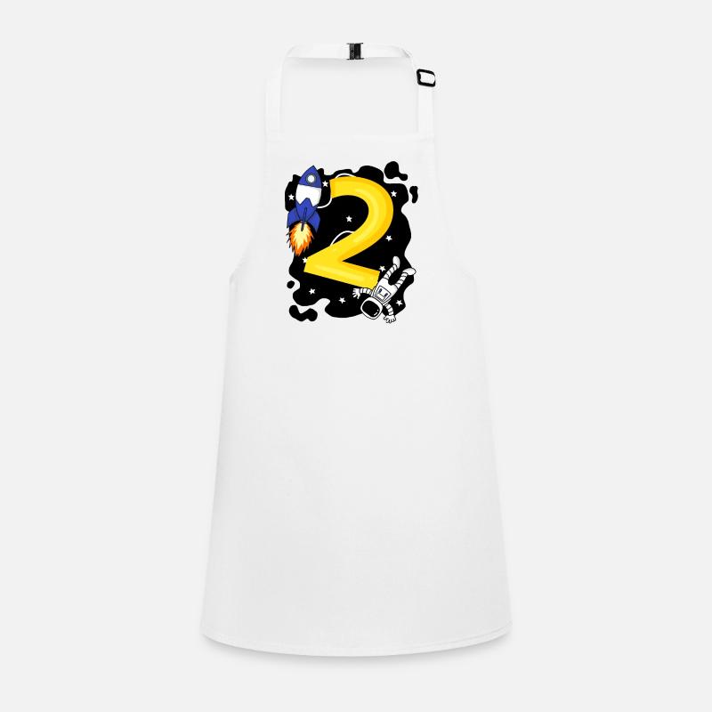 2 Birthday Boy Astronaut - two years Children's Apron