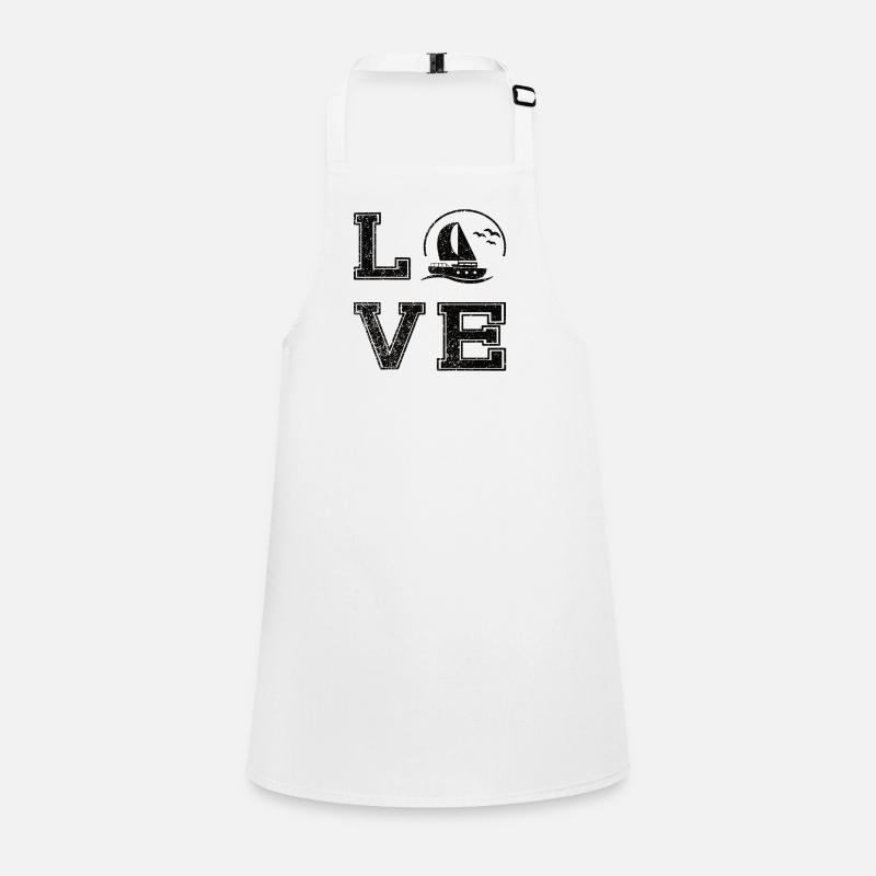 Sailing Sailboat Sailing Sailing Sailing Ship Children's Apron