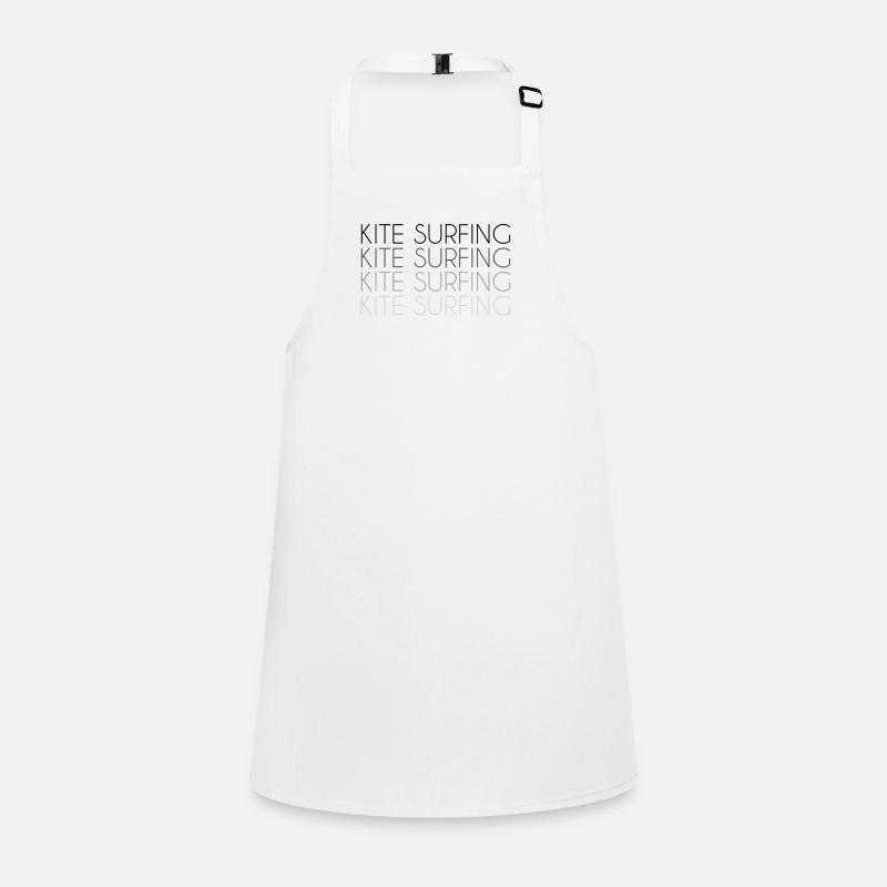 Kite Surfing lettering Children's Apron