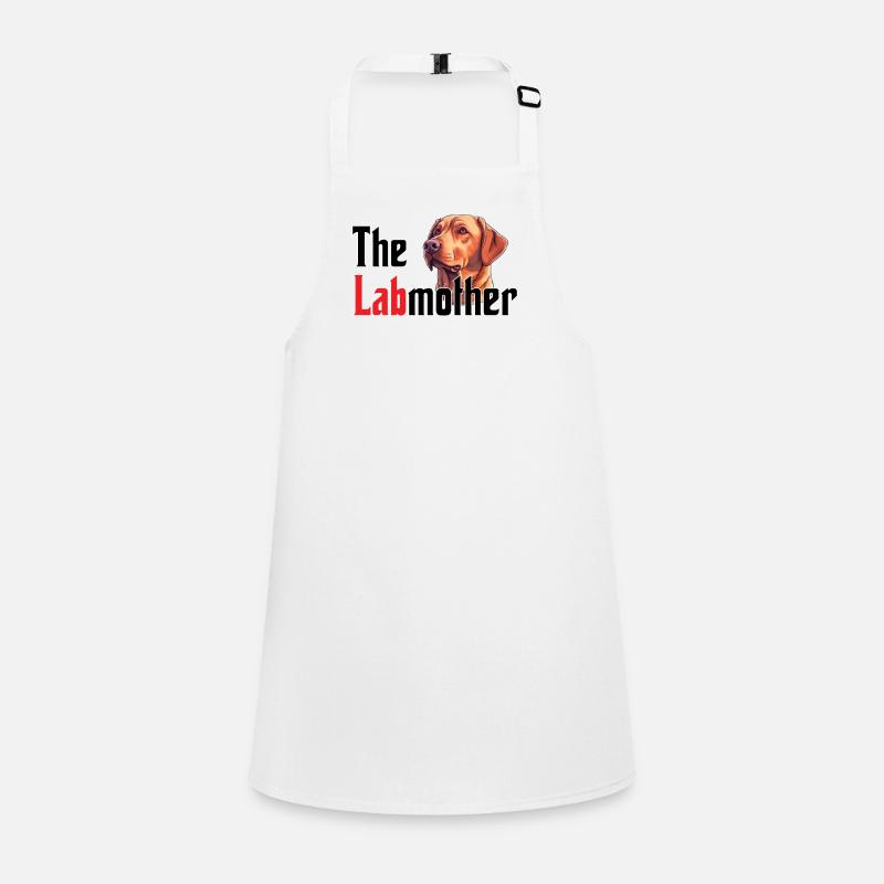 Le Labmother, drôle de design labrador foxred Tablier Enfant