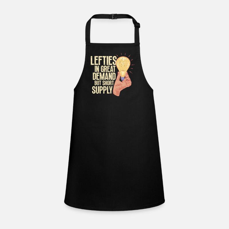 Left Handed Lefty Left-Hander Leftie Buddy Children's Apron