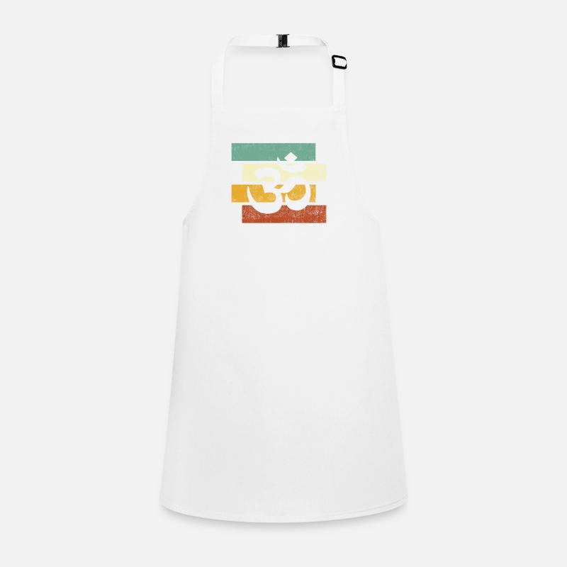 Meditation Retro Children's Apron