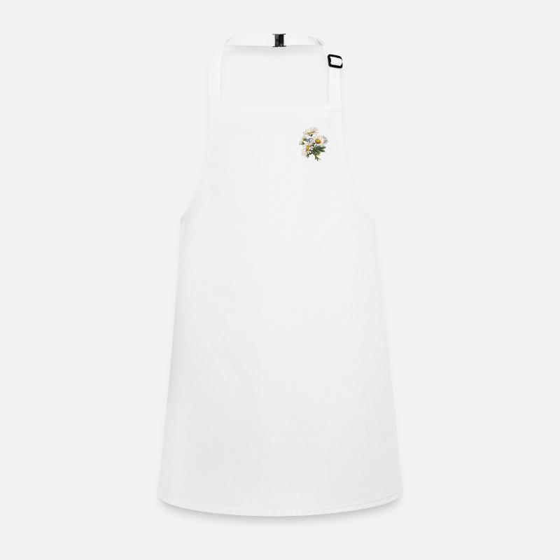 Blumenblumen-Patch-Gänseblümchen Coole Neuheit Gänseblümchen-Wortspiel Schürze für Kinder