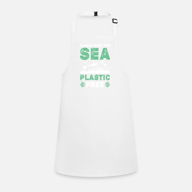 plastik save the ocean Schürze für Kinder