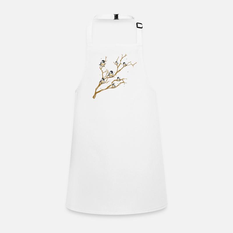 Bird Chickadee Bird Watching Children's Apron