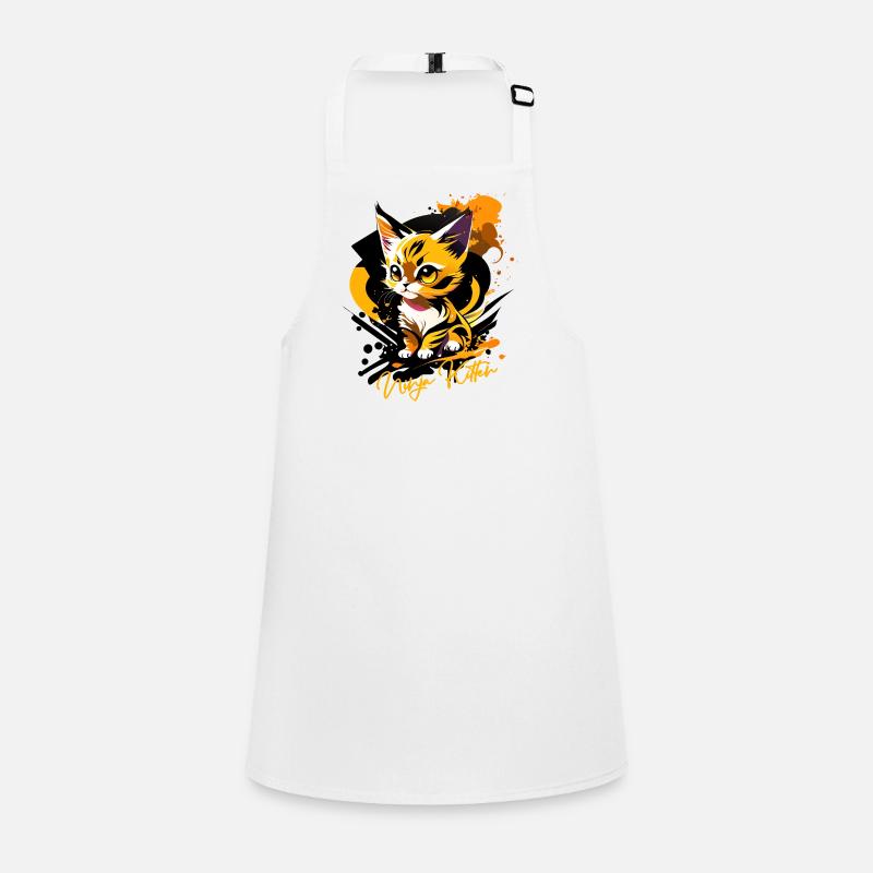 chaton, chaton ninja Tablier Enfant