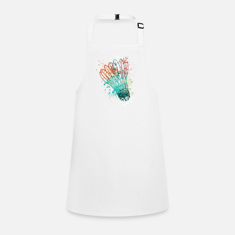Splash Badminton shuttlecock Children's Apron