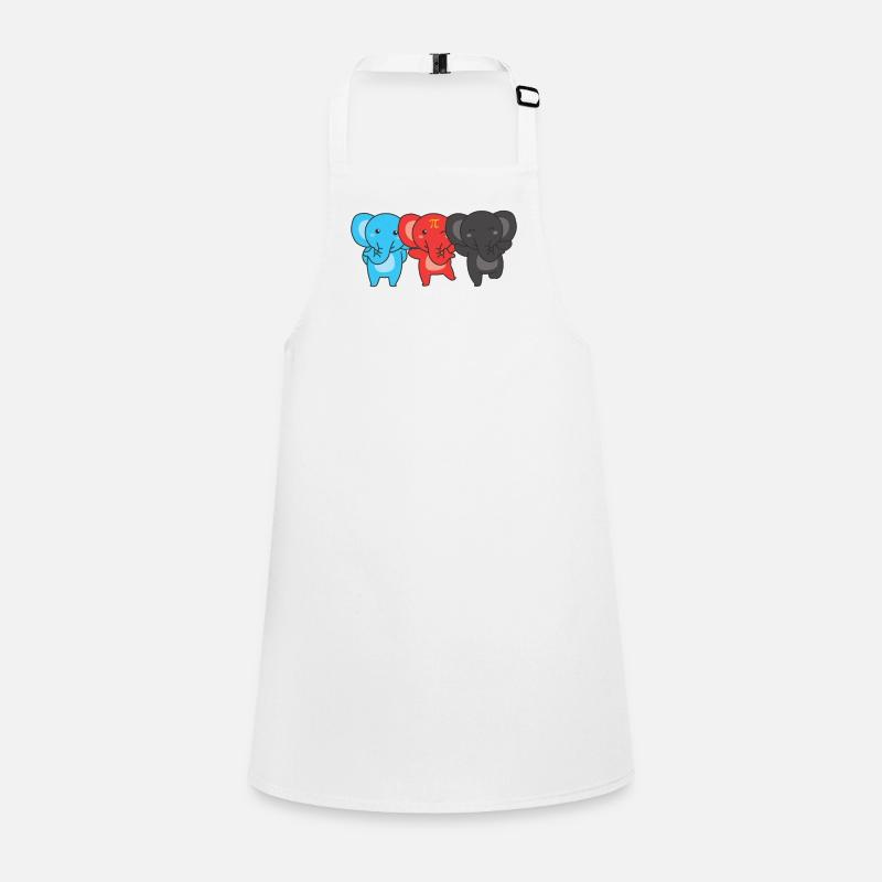 Polyamory Flag Gay Pride LGBTQ Elephant Children's Apron
