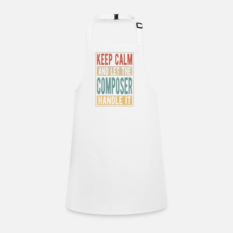 Composer Retro Gift Children's Apron