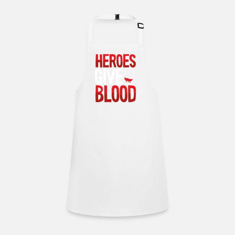 Heroes donate blood Children's Apron
