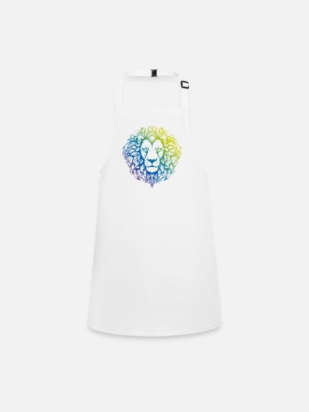 Leo Mandala Boho - Tablier Enfant - blanc - Devant