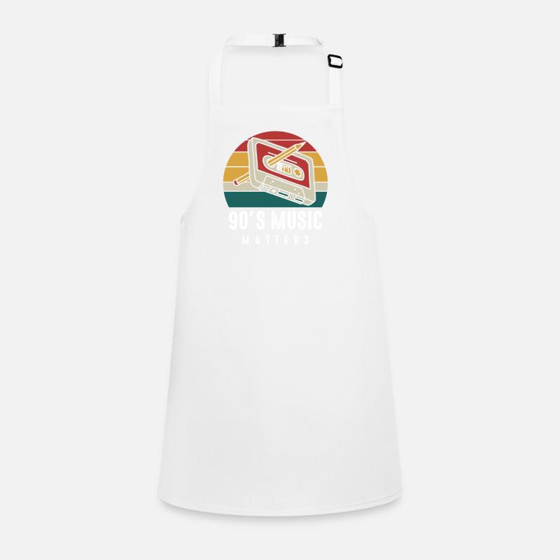Nineties Music - Cassette with Pencil Children's Apron