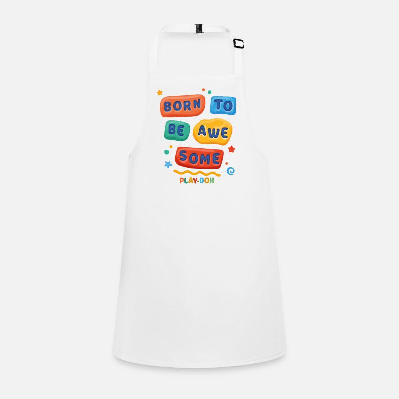 Play-Doh Born To Be Awesome Cool Slogan Children's Apron